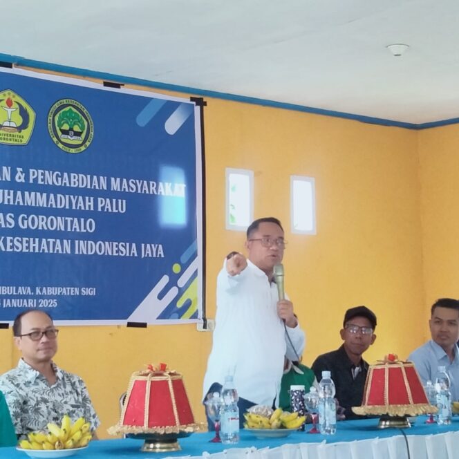 
					Wakil Bupati Sigi Dr. Samuael Yansen Pongi, saat berada di Kecamatan Tanambulava, Kabupaten Sigi, Sabtu (4/1/2025). Foto: Aktivi.id
