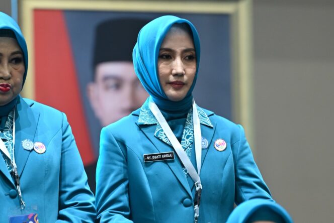 
					Ketua TP PKK sekaligus Ketua Tim Pembina Posyandu Sulteng periode 2025-2030, dilantik di Aryanusa Ballroom, Menara Danareksa, Jakarta Pusat, (Foto: Istimewa)