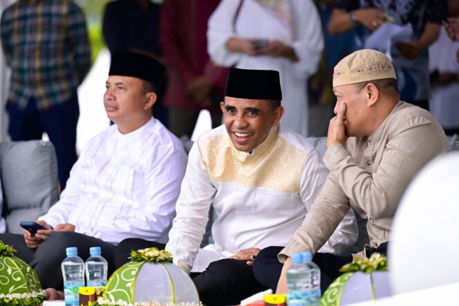 
					Gubernur Sulteng, Dr. Anwar Hafid, M.Si, menghadiri acara Semarak Ramadan yang digelar di Lapangan Immanuel (Foto: Istimewa)