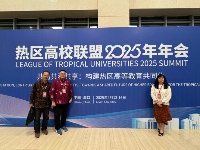 
					Rektor Universitas Tadulako menghadiri Kegiatan LTU 2025 Summit di Hainan, China (Foto: Istimewa)