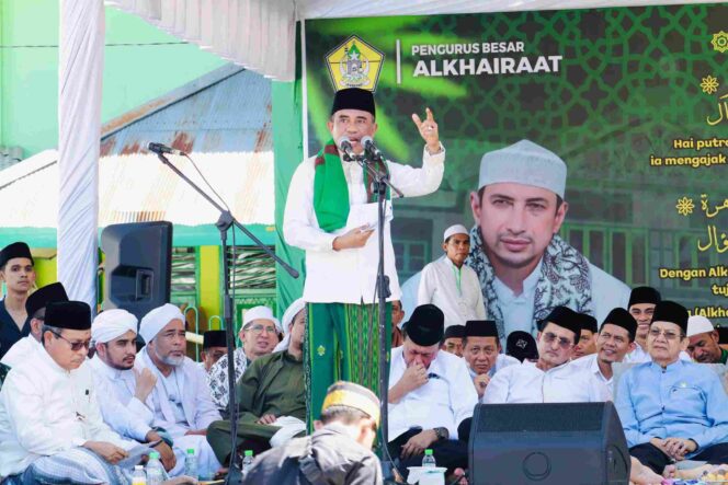 
					Gubernur Anwar hafid hadiri Haul Guru Tua ke-57, (Foto: Istimewa)