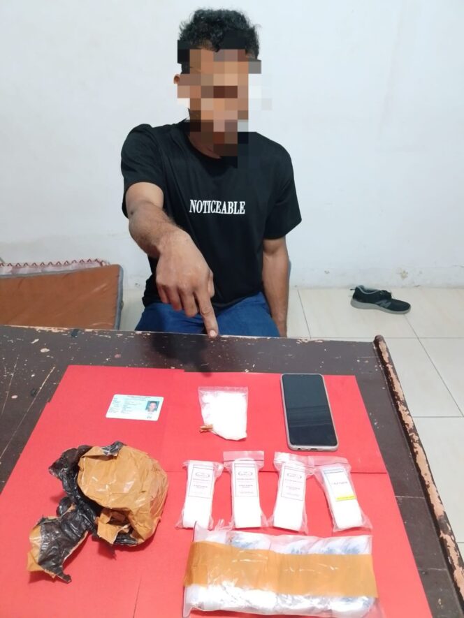 
					Pelaku  Peredaran 48,54 Gram Sabu, (Foto: Istimewa)