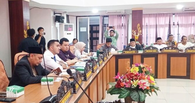 
					 RDP Anggota DPRD Kota Palu dengan IMM Kota Palu, (Foto: Istimewa)
