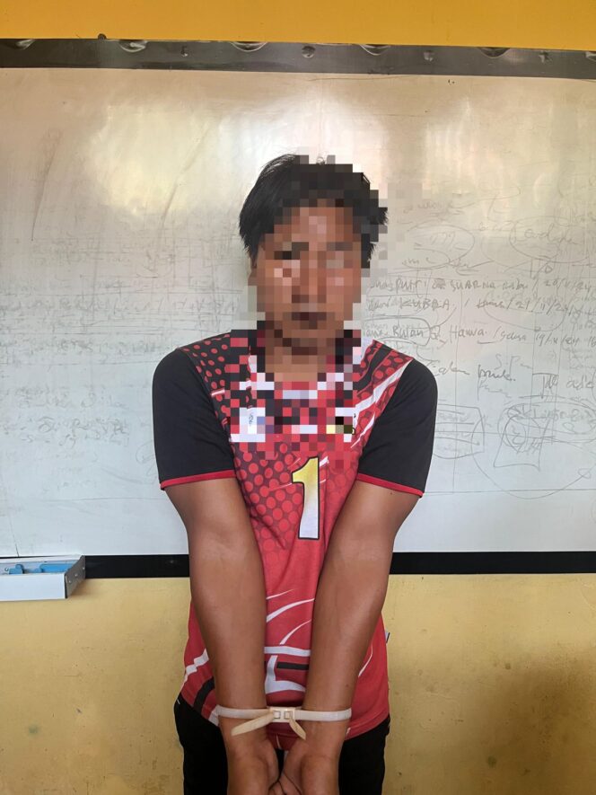 
					Pelaku Curanmor Yang Berhasil diamankan Polsek Bumi Raya Kabupaten Morowali, (Foto: Istimewa)