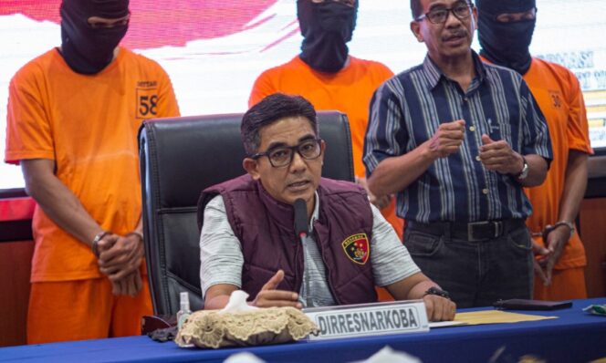 
					Direktur Ditresnarkoba Polda Sulteng, Kombes Pol Pribadi Sembiring. (Foto: Istimewa)