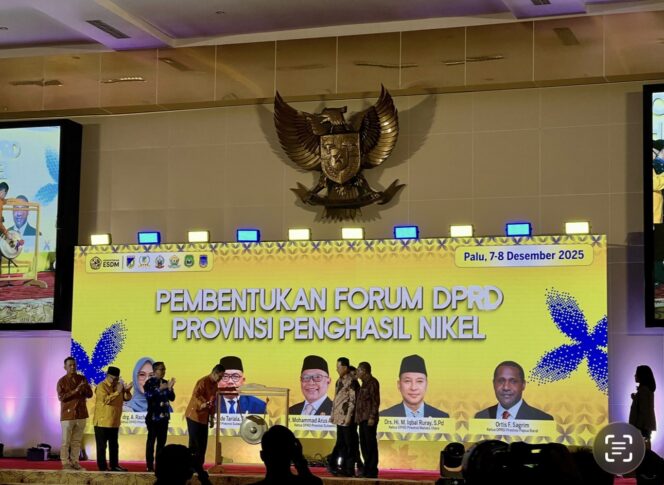 
					Forum DPRD Penghasil Nikel Indonesia resmi dibuka di Kantor DPRD Provinsi Sulawesi Tengah (Sulteng), Kota Palu