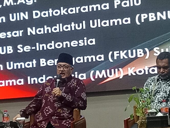 
					Ketua FKUB Sulawesi Tengah Prof. Dr. KH. Zainal Abidin, M.Ag. (Foto: Istimewa)