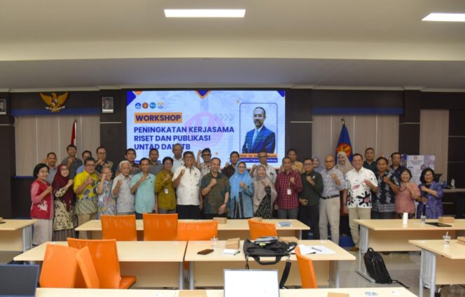 
					Workshop “Peningkatan Kerja Sama Riset dan Publikasi bersama Institut Teknologi Bandung (ITB)”. (Foto: Istimewa)