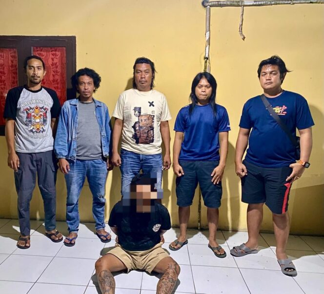 
					Tim Resmob Satreskrim Polres Parigi Moutong berhasil meringkus seorang residivis pencurian berinisial MA, (Foto: Istimewa)