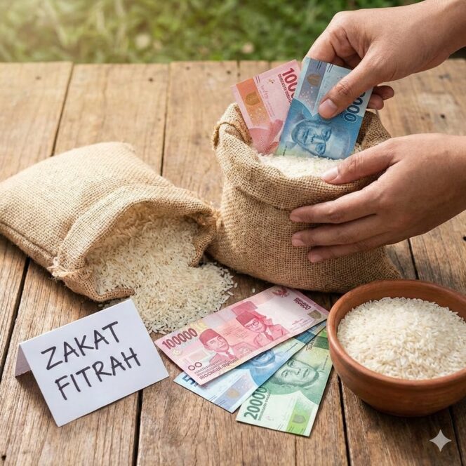 
					Zakat Fitrah. (Foto: Istimewa)