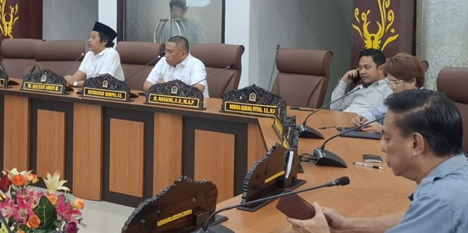
					Suasana Rapat DPRD Kota Palu. (Foto: Istimewa)