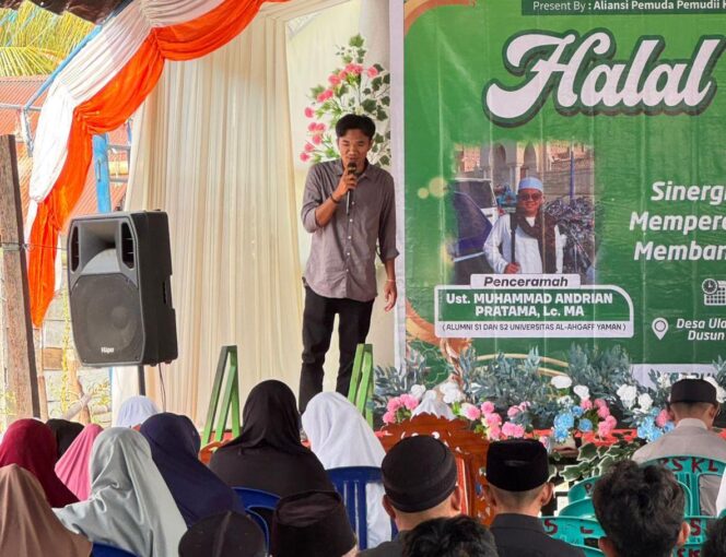 
					Pengurus Kecamatan Lingkar Studi Aksi dan Demokrasi Indonesia (PKC LS-ADI) Kecamatan Palasa bersama Liwa’aul Haq Parigi Moutong dan Risma Ulatan menggelar kegiatan Halalbihalal 1447 Hijriah di halaman Masjid Dusun 3, Desa Ulatan. (Foto: Istimewa)