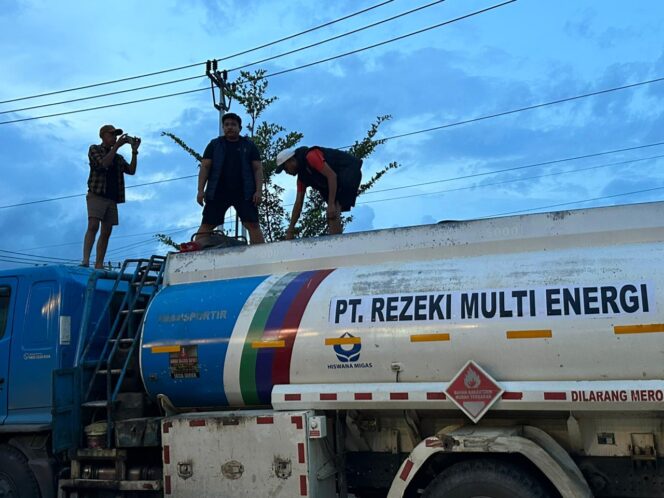 
					Direktorat Reserse Kriminal Khusus (Ditreskrimsus) Polda Sulawesi Tengah melalui Subdit IV Tipidter kembali mendalami dugaan tindak pidana di sektor minyak dan gas bumi (migas) yang terjadi di wilayah Kabupaten Morowali Utara. (Foto: Istimewa)