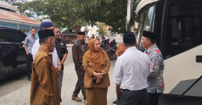 
					Wakil Gubernur Sulawesi Tengah, Reny A. Lamadjido Mengecek Kesiapan Layanan Bagi Calon Jemaah Haji Tahun 2026 Dengan Melakukan Pengecekan Langsung Ke Asrama Haji Transit Palu, (Foto: Istimewa)