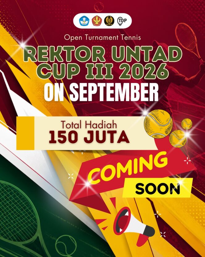 
					Jadwal Pelaksanaan Rektor Untad Cup III Tahun 2026. (Foto: Istimewa)