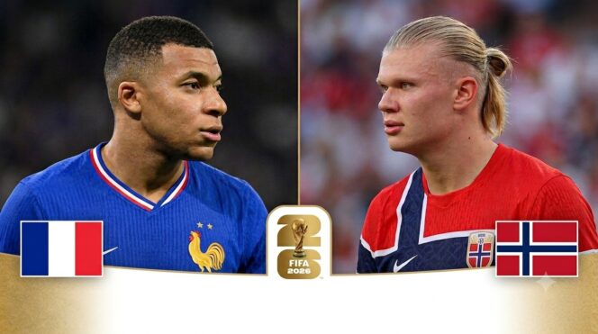 
					Pertandingan penutup Grup I Piala Dunia FIFA 2026 akan menyajikan duel bergengsi antara Norwegia dan Prancis. (Foto: Istimewa)