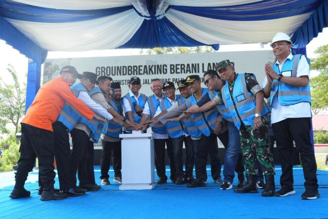 
					Groundbreaking Program Berani Lancar, di Desa Kota Pulu, Kecamatan Dolo, Kabupaten Sigi. (Foto: Istimewa)
