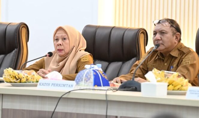 
					Wagub Sulteng dr. Reny A. Lamadjido, membuka Rapat Kolaborasi Integrasi Program Bantuan Stimulan Perumahan Swadaya (BSPS) dan Sertifikat Tanah Gratis bagi MBR Penerima BSPS Tahun 2026. (Foto: Istimewa)
