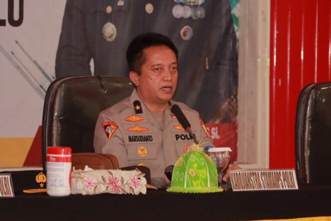 
					Tim Asistensi dan Supervisi Asisten Operasi (Astamaops) Polri yang dipimpin Karojianstra Stamaops Polri, Brigjen Pol. Marsudianto, S.I.K., M.Si. (Foto: Istimewa)