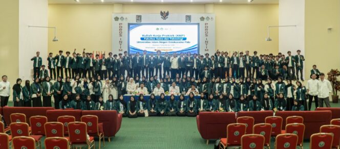 
					Pembekalan Kuliah Kerja Profesi (KKP) bagi mahasiswa Fakultas Sains dan Teknologi Universitas Islam Negeri Datokarama Palu. (Foto: Istimewa)