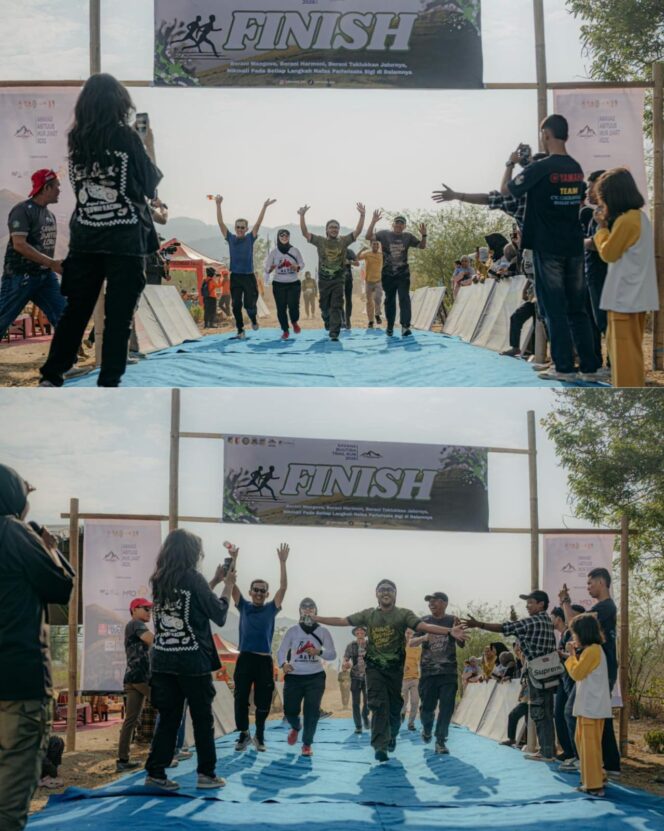 
					Ketua Komite Olahraga Nasional Indonesia (KONI), Muhammad Fathur Razaq, resmi membuka Savana Buutiba Trail Run 2026. (Foto: Istimewa)