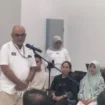 Diki, Perwakilan Keluarga Firdaus Wajidi atau Daus, Wartawan Yang Hilang Kontak Saat Menjalankan Tugas Jurnalistik Di Kawasan Gunung Anak Krakatau, Perairan Selat Sunda, Banten. (Foto: Antara)