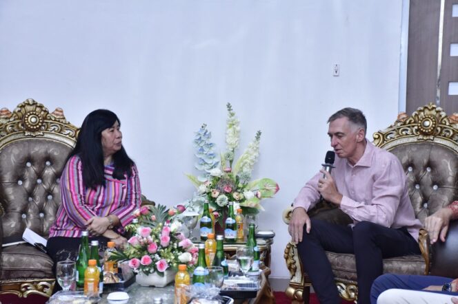 
					Dubes Jerman Bahas Penguatan Kerja Sama Pendidikan dan Riset dengan Untad. (Foto: Istimewa)