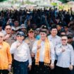 Menteri Pertanian (Mentan) RI Andi Amran menghadiri Panen Raya Padi di Desa Tirta Sari, Kecamatan Toili, Kabupaten Banggai. (Foto: Istimewa)