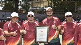 Universitas Tadulako (Untad) mencatat prestasi nasional dengan memecahkan rekor Museum Rekor-Dunia Indonesia (MURI) Melalui Praktik Sport Massage Oleh 250 Terapis Secara Serentak.. (Foto: Istimewa)