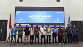 Kementerian Energi dan Sumber Daya Mineral (ESDM) RI melalui Satuan Tugas (Satgas) Percepatan Hilirisasi dan Ketahanan Energi Nasional Bersama Universitas Tadulako (Untad) Menggelar Diskusi Publik dan Lokakarya bertajuk “Kolaborasi Nyata, Manfaat Merata”, (Foto: Istimewa)