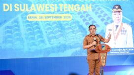 Gubernur Sulawesi Tengah membuka Rapat Koordinasi (Rakor) Percepatan Program Tiga Juta Rumah di Rumah Jabatan Gubernur Siranindi, Palu. (Foto: Istimewa)