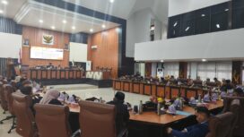 Sekretaris Daerah Kota Palu Irmayanti Pettalolo Membacakan Nota Nota Keuangan dan Rancangan Peraturan Daerah tentang Perubahan APBD Kota Palu Tahun Anggaran 2026. (Foto: Istimewa)