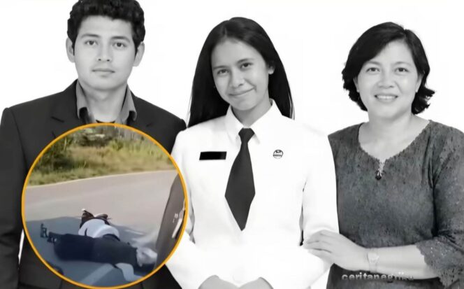 
					Kepala Dinas Pertanian Kabupaten Jayawijaya, Papua Pegunungan, Aprida Rapi (kanan) bersama dua pegawainya , Alfonsius Albinus Meha, dan Willi Mbuik. (Foto: dok facebook Cerita negeriku)