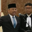 Suahasil Nazara Dilantik sebagai Menteri Keuangan oleh Presiden Prabowo Subianto.(Foto: Tangkapan layar YouTube Sekretariat Presiden)