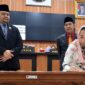 Penandatanganan berita acara persetujuan bersama Ranperda. (Foto: Istimewa)