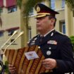 Karoops Polda Sulteng Kombes Pol Giuseppe Reinhard Gultom Yang Bertindak Sebagai Inspektur Upacara peringatan Hari Kesaktian Pancasila 2026 berlangsung di Lapangan Apel Markas Polda Sulawesi Tengah.(Foto: Istimewa)