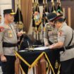 Kapolri Jenderal Suyudi Ario Seto Memimpin Serah Terima Jabatan Sejumlah Perwira Tinggi (Pati) dan Perwira Menengah di Rupattama Mabes Polri. (Foto: Istimewa)