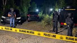 Tim Detasemen Khusus (Densus) 88 Antiteror Polri bersama Satuan Brimob Polda Sulawesi Tengah. (Foto: Istimewa)