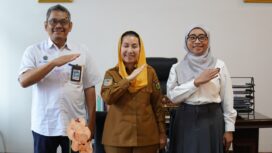 Wakil Wali Kota Palu Imelda Liliana Muhidin, S.E., M.A.P. Menerima Kunjungan Kepala Kanwil DJPb Sulteng Evy Mulyani. (Foto: Istimewa)