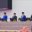 Wakil Gubernur Sulawesi Tengah dr. Reny A. Lamadjido, Sp.PK., M.Kes., Menghadiri Rapat Paripurna DPRD Sulteng Yang Membahas Tahapan Penyusunan Rancangan Anggaran Pendapatan dan Belanja Daerah (RAPBD) Tahun Anggaran 2027 di Ruang Sidang Utama DPRD Sulteng. (Foto: Istimewa)