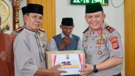 Kapolri, Kapolda Sulawesi Tengah Irjen Pol Rizal Irawan Melaksanakan Kegiatan Salat Jumat Keliling Di Masjid Jami Al-Amin, Jalan Dewi Sartika, Kota Palu. (Foto: Istimewa)